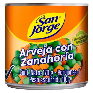 Arveja Con Zanahoria San Jorge X G Mercacentro Compra Online