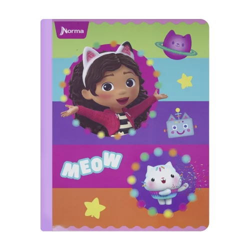 Cuaderno Cosido Hojas L Nea Corriente Gabbys Dollhouse Meow