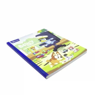 Cuaderno Cosido Hojas Cuadriculado Bluey Piloto Tienda Norma