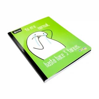 Cuaderno Cosido 100 Hojas Cuadriculado Flork Tareas Tienda Norma