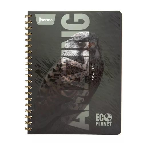 Cuaderno Argollado Profesional Cuadro Chico Ecoplanet Amaizing Tienda