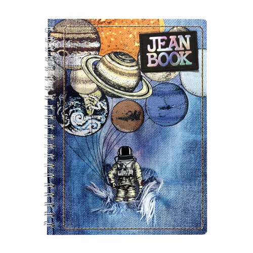 Cuaderno Argollado Profesional Cuadro Grande Jean Book Revolution Into