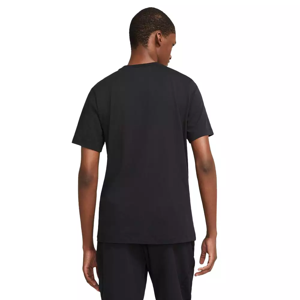 Camiseta Lifestyle Nike Sportswear - Negro-Blanco