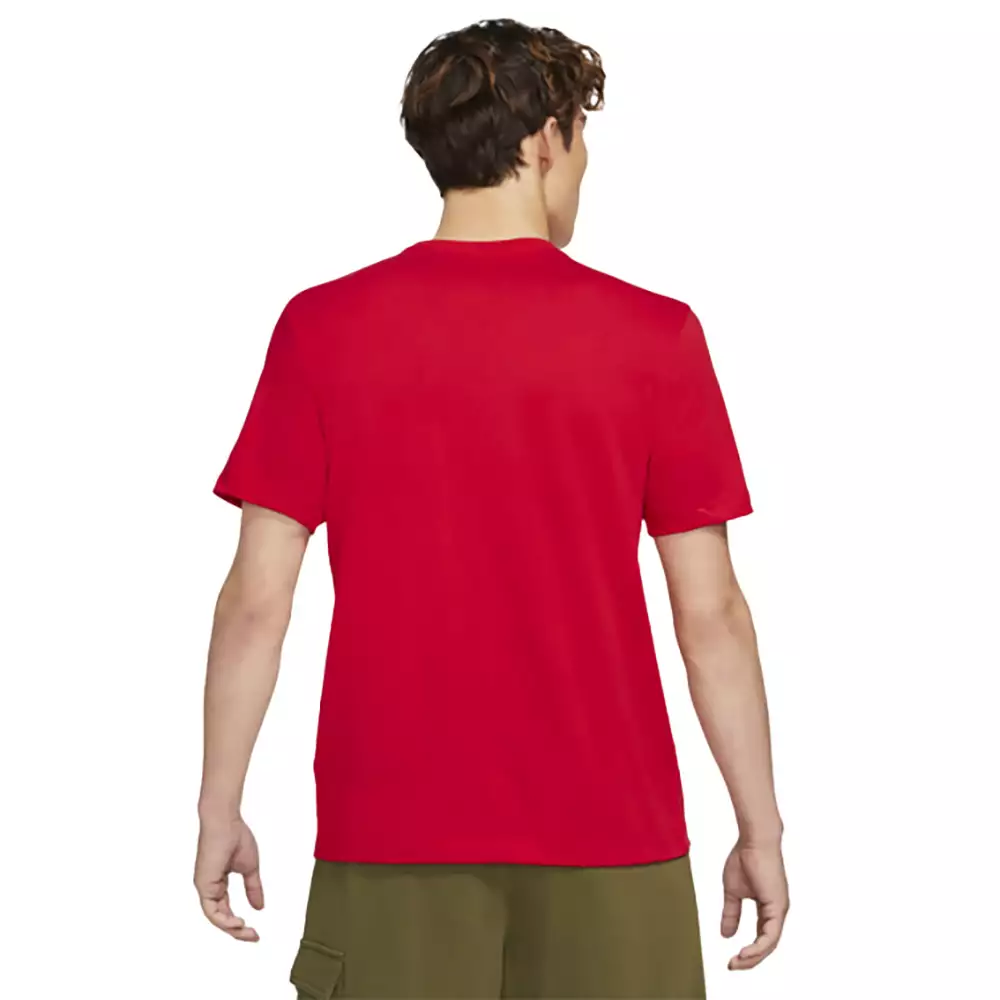 Camiseta Lifestyle Nike Sportswear Division Tee - Rojo