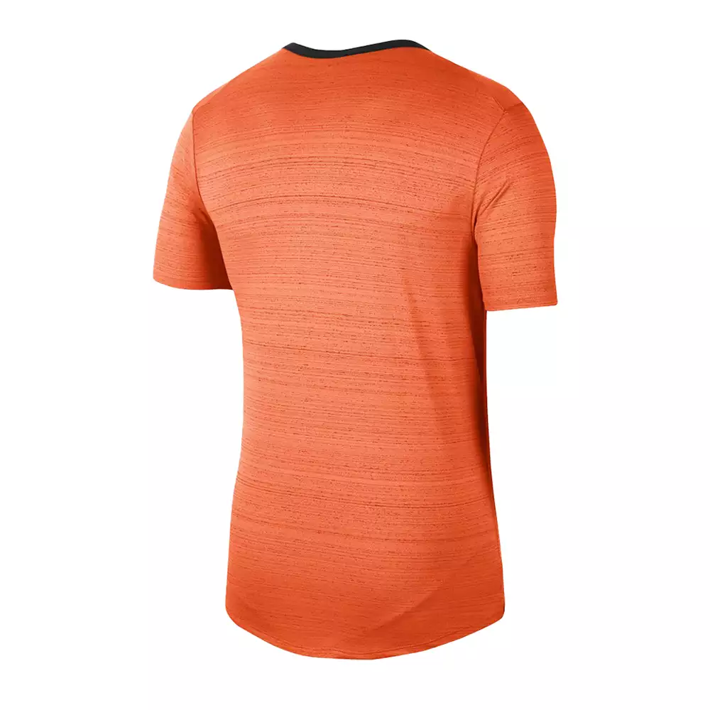 Camiseta Running Nike Dri FIT Miler - Naranja