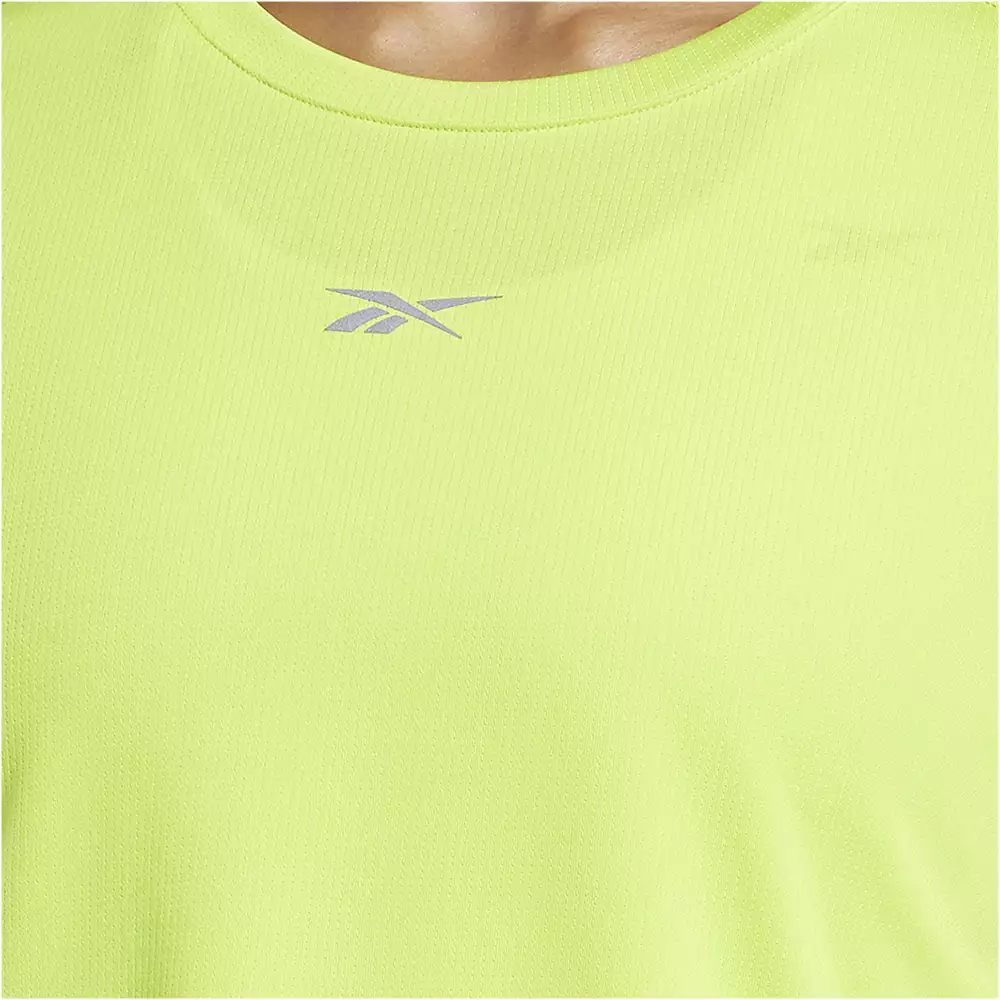 Camiseta Running Reebok Workout Ready Run Speedwick - Verde