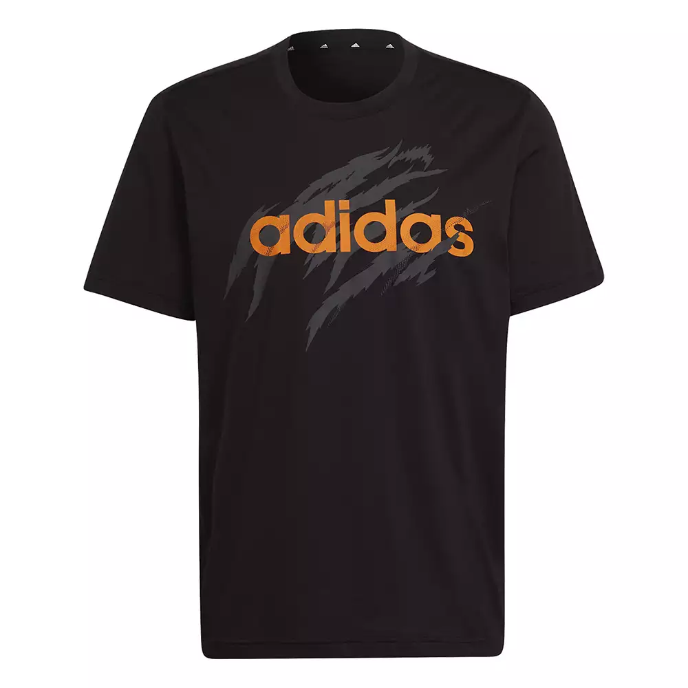 Camiseta Training adidas Aeroready - Negro-Naranja