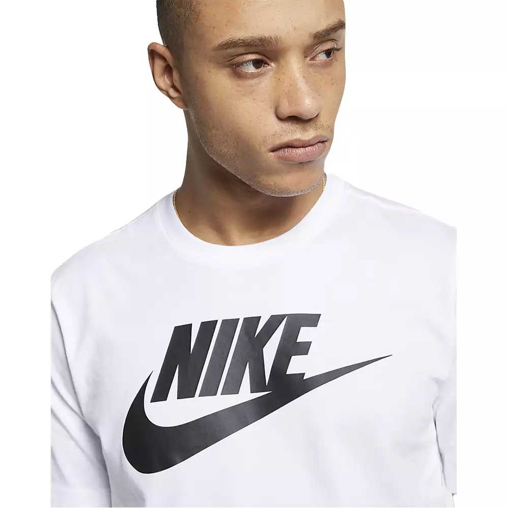 Camiseta Training Nike Sportswear - Blanco-Negro