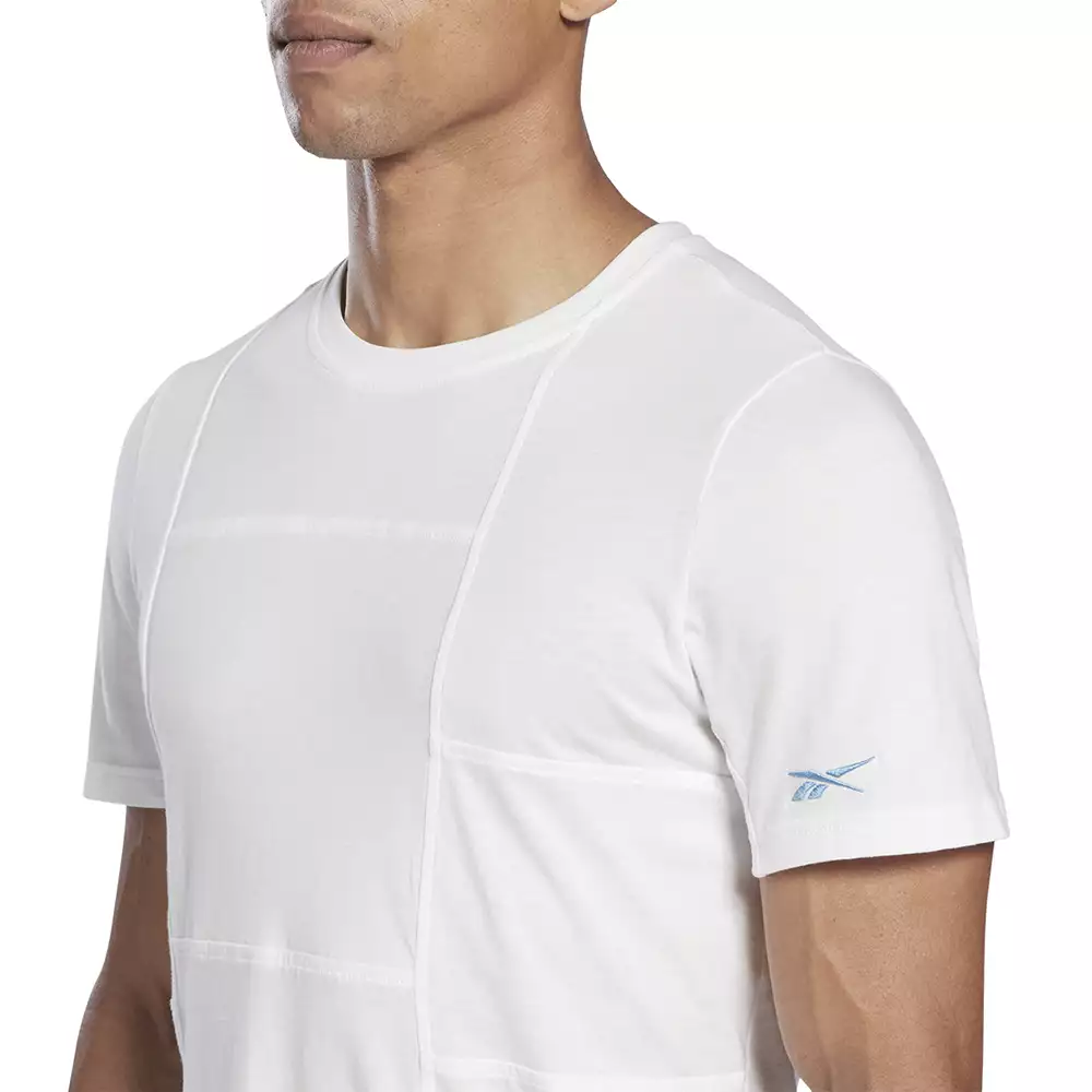 Camiseta Training Reebok MYT Minimal Waste - Blanco