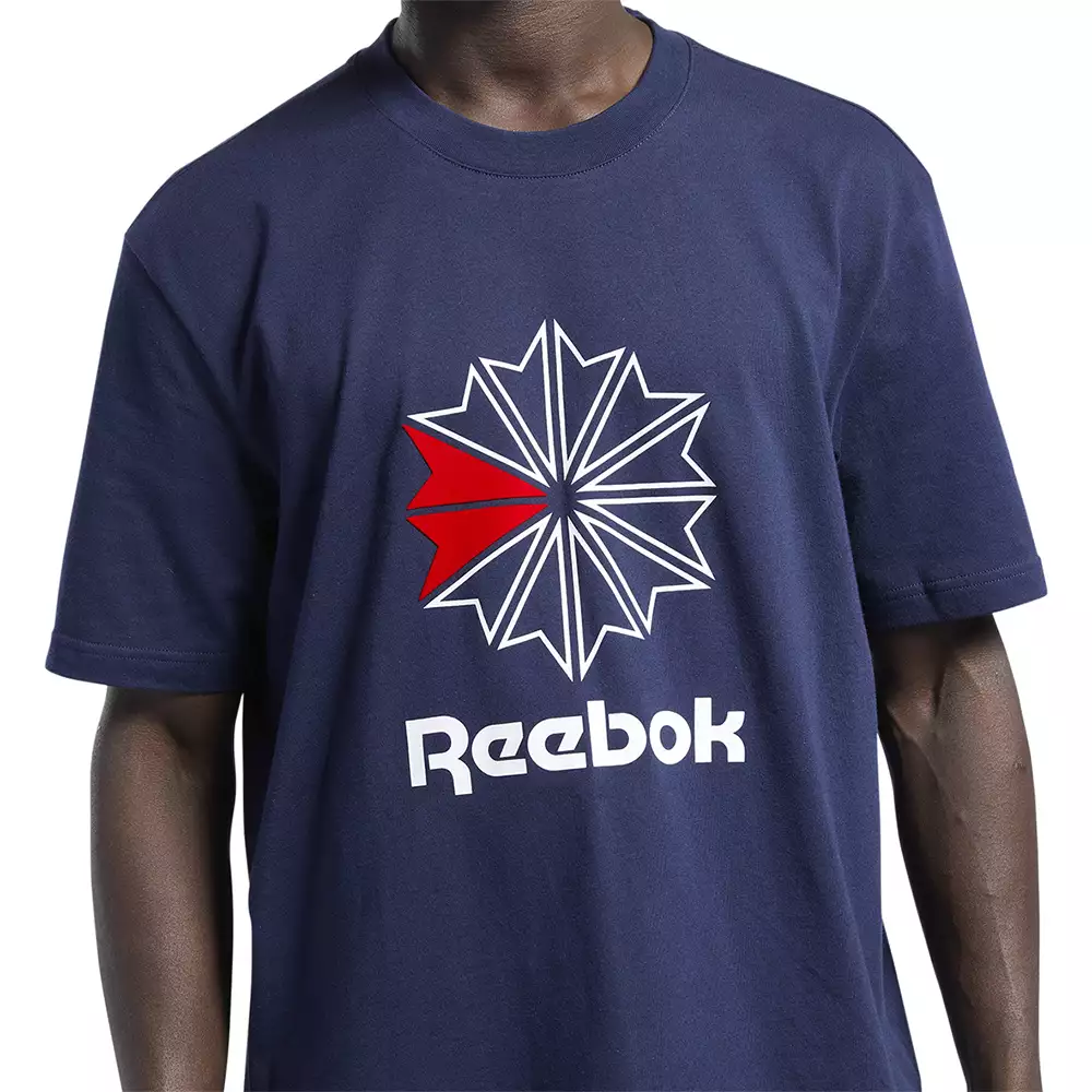 Camiseta Training Reebok Starcrest Classics - Azul