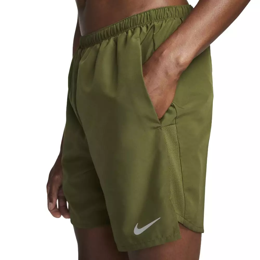 Shorts Running Nike Challenger - Verde