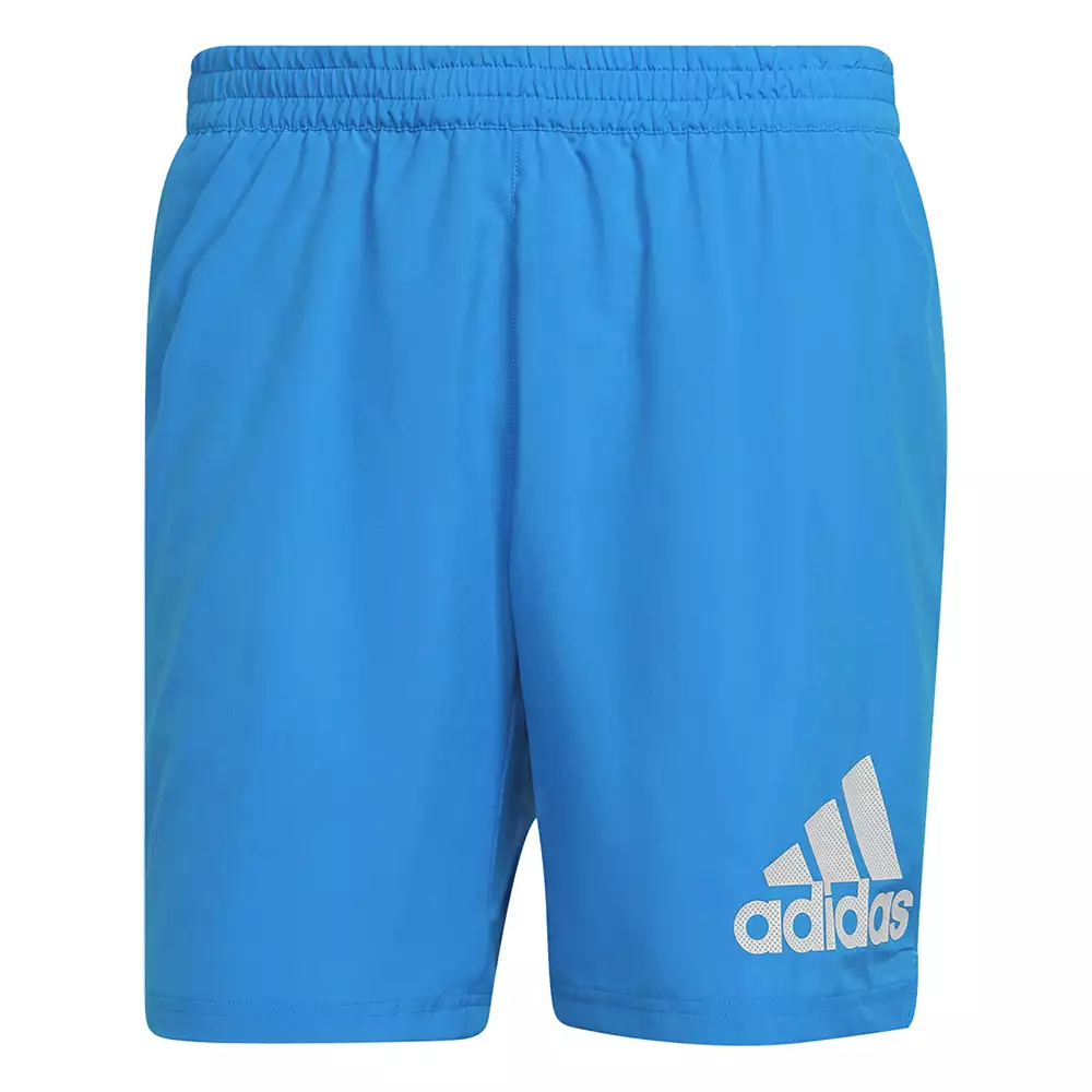 Shorts Training adidas Run it - Azul-Blanco
