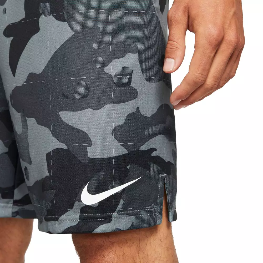 Shorts Training Nike Dri-FIT Camo - Gris-Gris