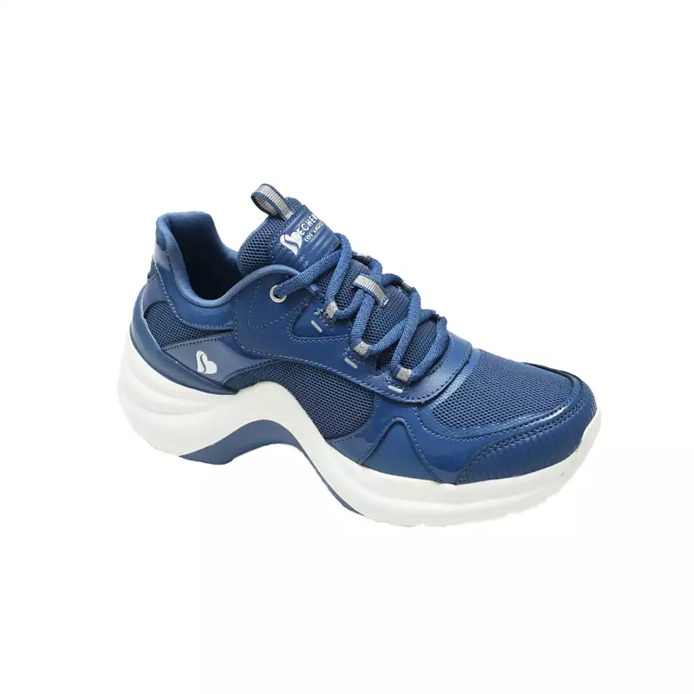 Tenis Fashion Skechers Solei ST Groovy Core - Azul