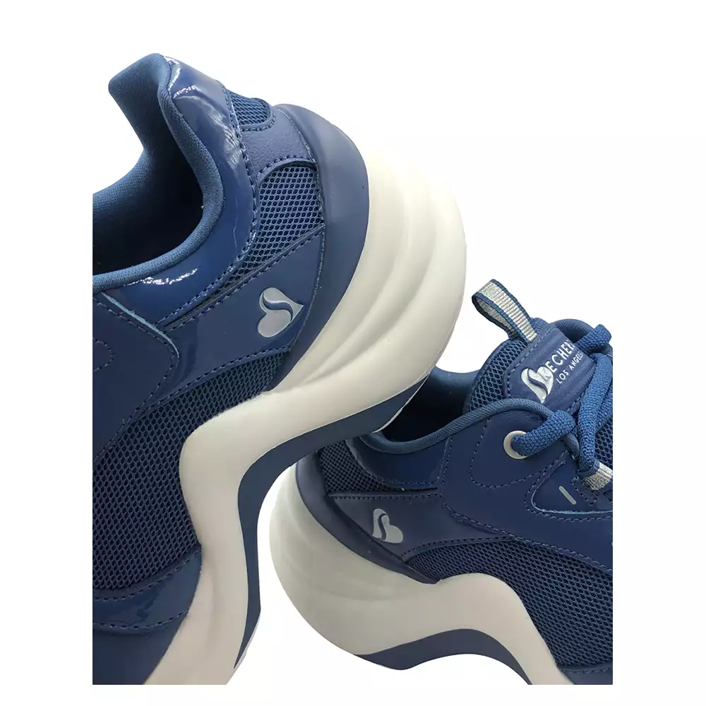 Tenis Fashion Skechers Solei ST Groovy Core - Azul