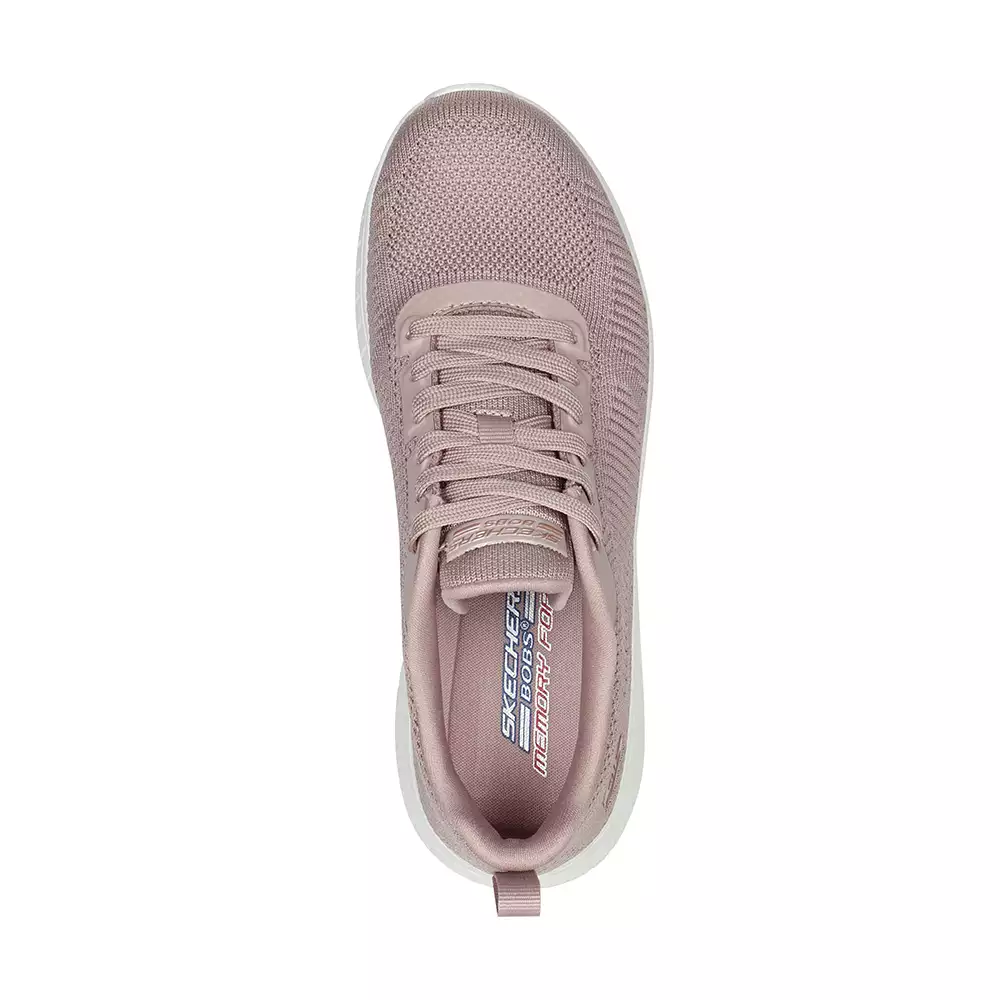 Tenis Lifestyle Skechers Bobs Sport Squad Chaos Face Off Rosa-Blanco 6.5 - Allten