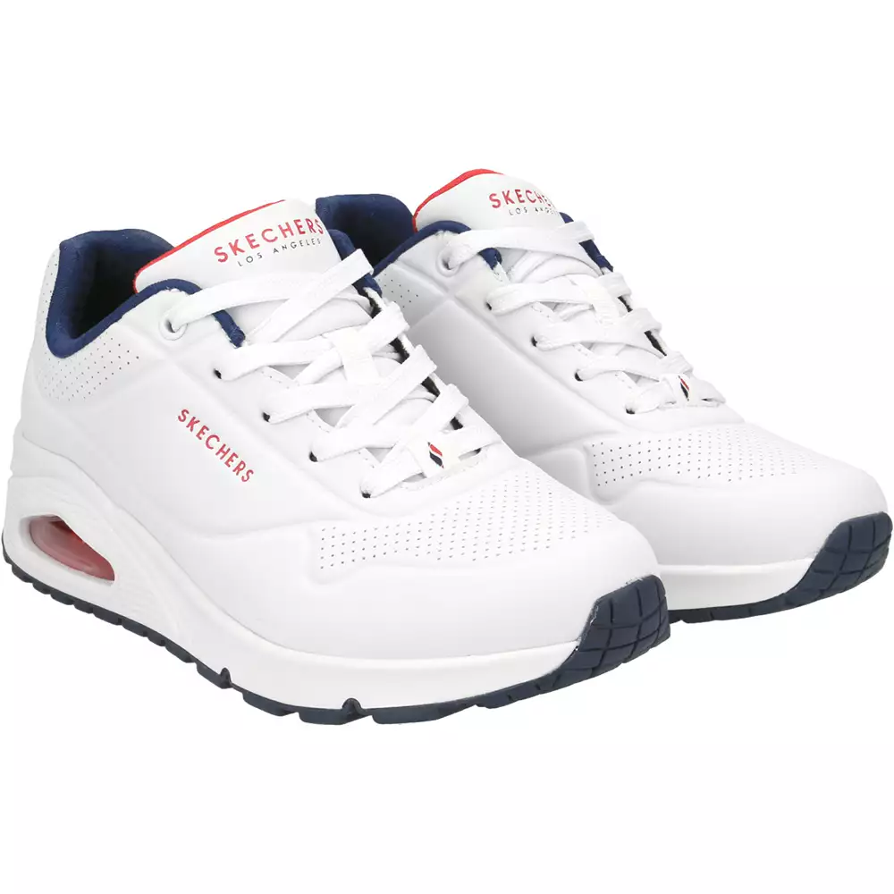 Tenis Lifestyle Skechers Uno Stand on Air - Blanco 18
