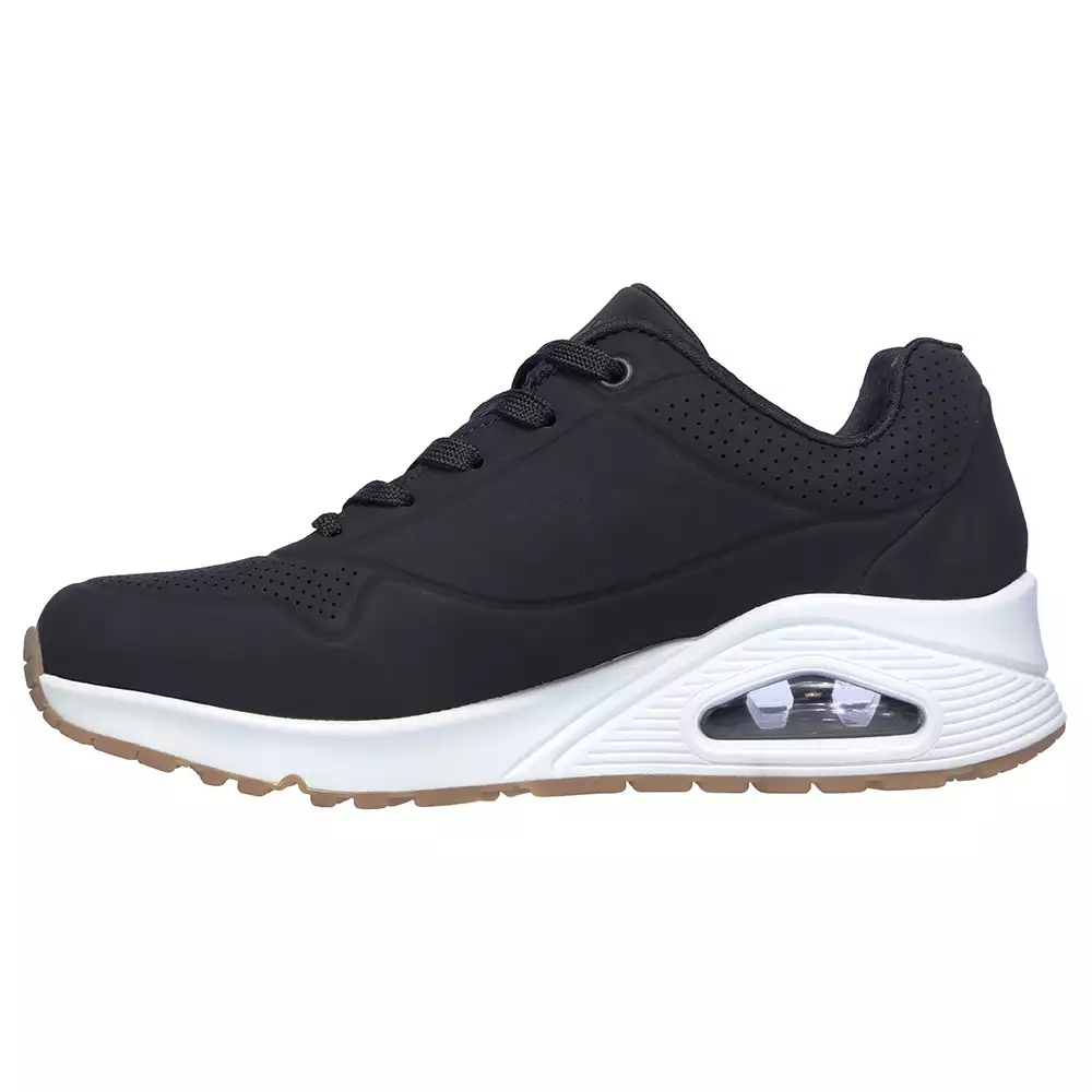 Tenis Lifestyle Skechers Uno Stand on Air - Negro