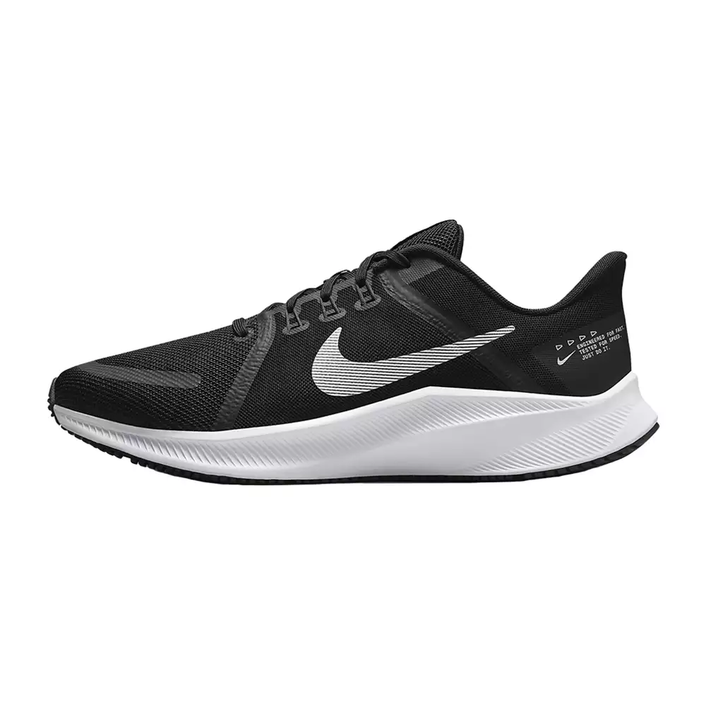 Tenis Running Nike Quest 4 - Negro-Blanco 1