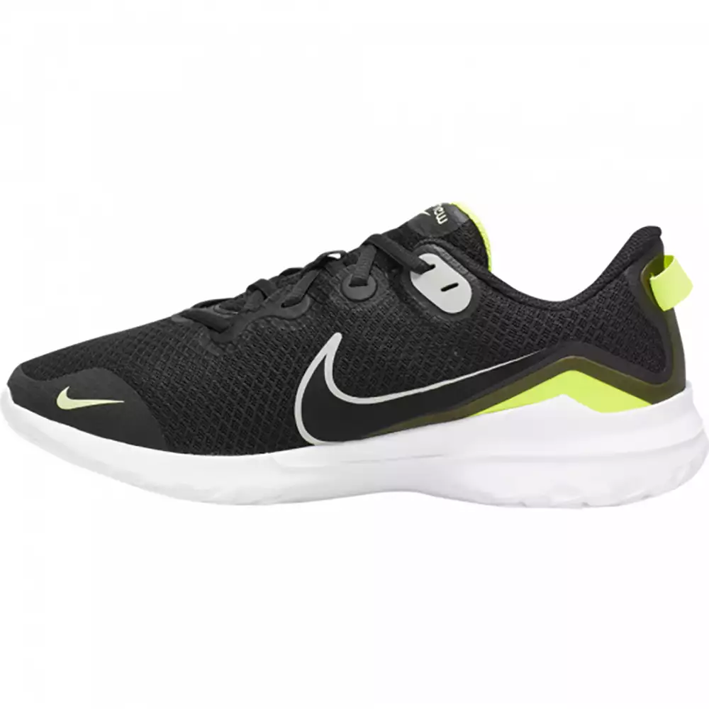 Tenis Running Nike Renew Ride - Negro-Blanco-Verde