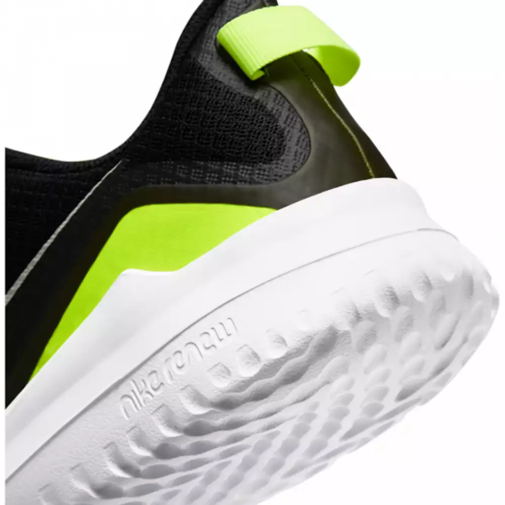 Tenis Running Nike Renew Ride - Negro-Blanco-Verde