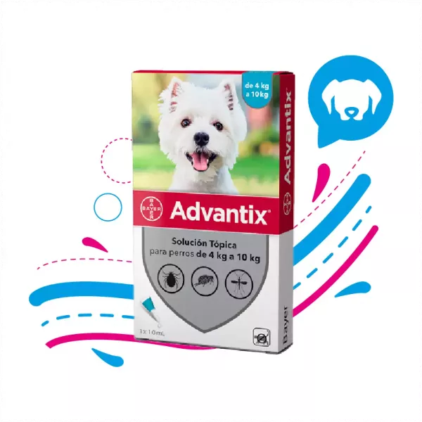 ADVANTIX 1.0 ML 4-10 KILOS