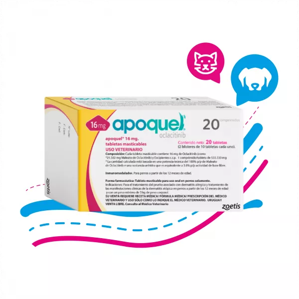 APOQUEL PERRO x1 PASTILLA - 16MG