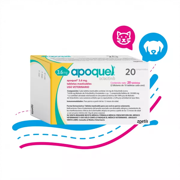 APOQUEL PERROS x1 PASTILLA