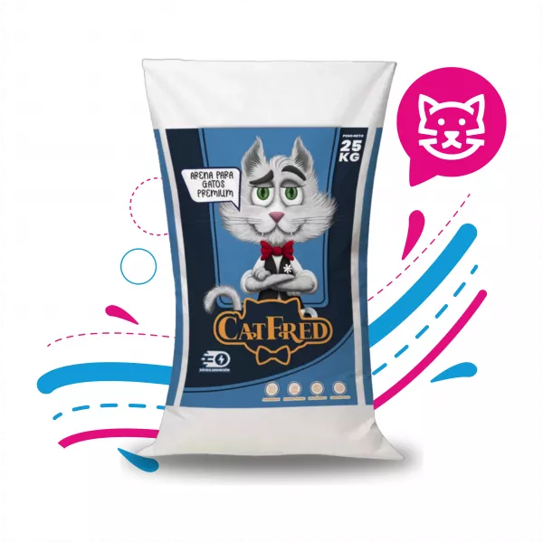ARENA CATFRED MANZANA X 25 KG