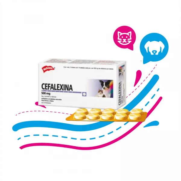 CEFALEXINA 500 MG. POR TABLETA