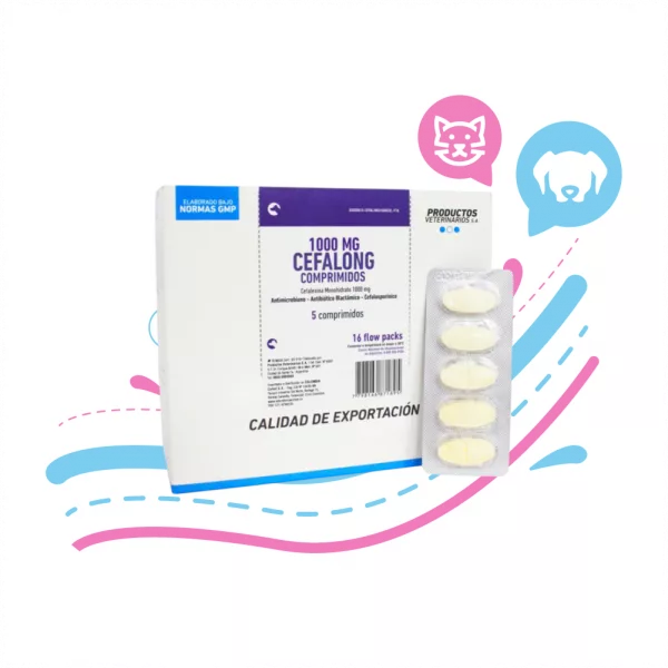CEFALONG 1000MG x5 PASTILLAS
