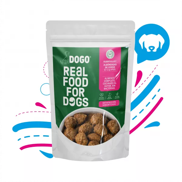 COMIDA HÚMEDA PARA PERRO DOGO CERDO