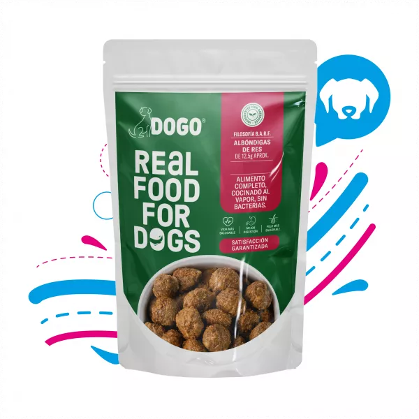 COMIDA HÚMEDA PARA PERRO DOGO RES