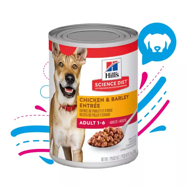 COMIDA HÚMEDA PARA PERRO HILLS ADULTO CHICKEN 13 ONZ