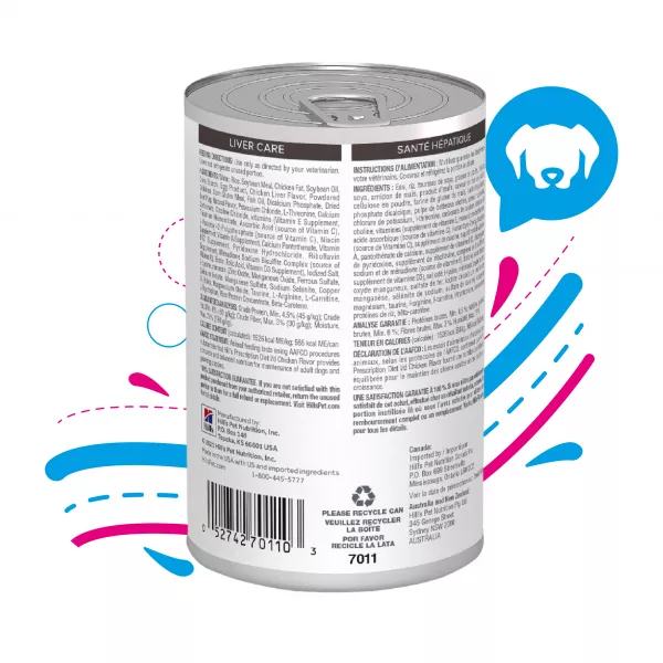 COMIDA HUMEDA PARA PERRO HILLS CACHORRO POLLO - 13 ONZ