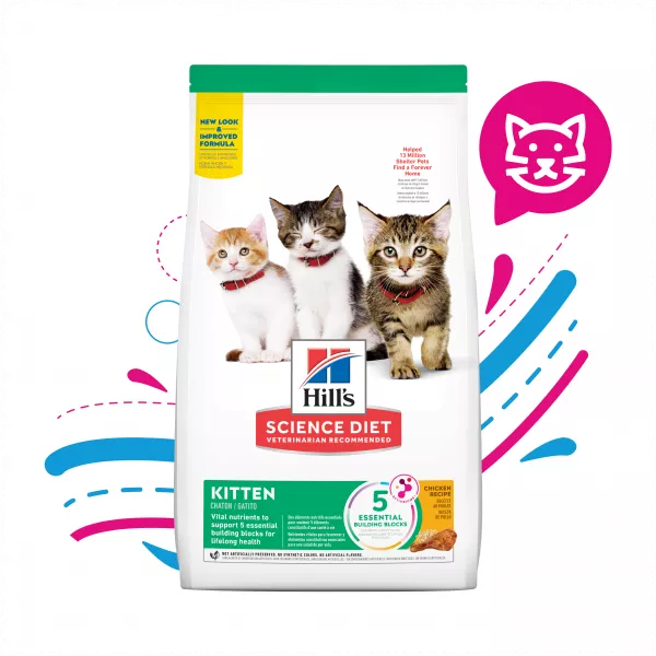 COMIDA PARA GATITO HILLS KITTEN 3.5 LBS