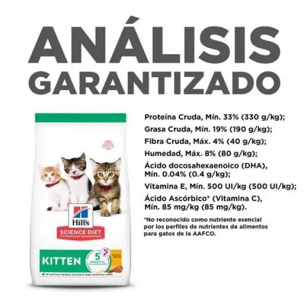 COMIDA PARA GATITO HILLS KITTEN 3.5 LBS