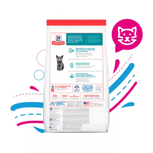 COMIDA PARA GATITO HILLS KITTEN INDOOR 3.5 LBS