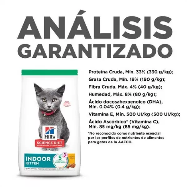 COMIDA PARA GATITO HILLS KITTEN INDOOR 3.5 LBS