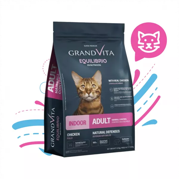 COMIDA PARA GATO ADULTO GRAND VITA EQUILIBRIO 8 KG