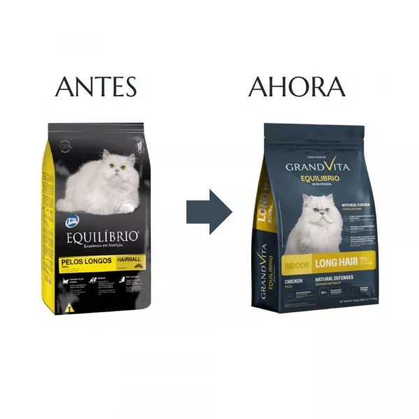 COMIDA PARA GATO ADULTO PELO LARGO GRAND VITA EQUILIBRIO 1,5 KG