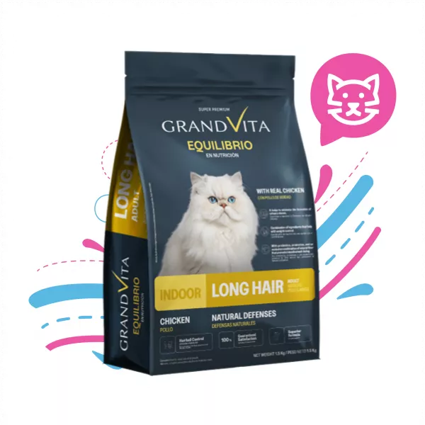 COMIDA PARA GATO ADULTO PELO LARGO GRAND VITA EQUILIBRIO 8 KG