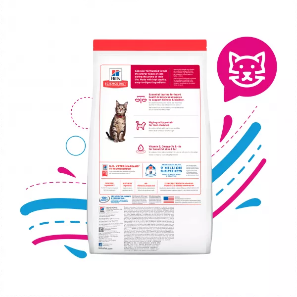 COMIDA PARA GATO HILLS OPTIMAL CARE ADULTO 7LBS