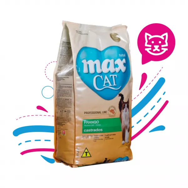 COMIDA PARA GATO MAX CASTRADOS - 1 KG