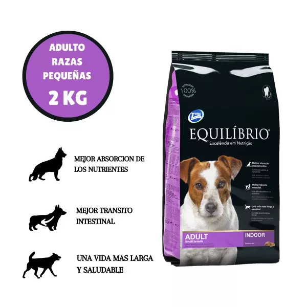 COMIDA PARA PERRO EQUILIBRIO ADULTO RAZAS PEQUEÑAS 7.5KG