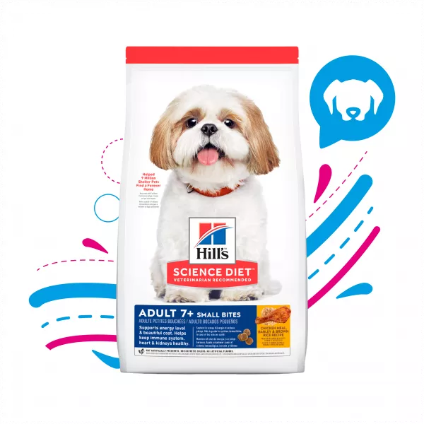 COMIDA PARA PERRO HILLS 7+ RAZAS PEQUEÑAS 15 LBS