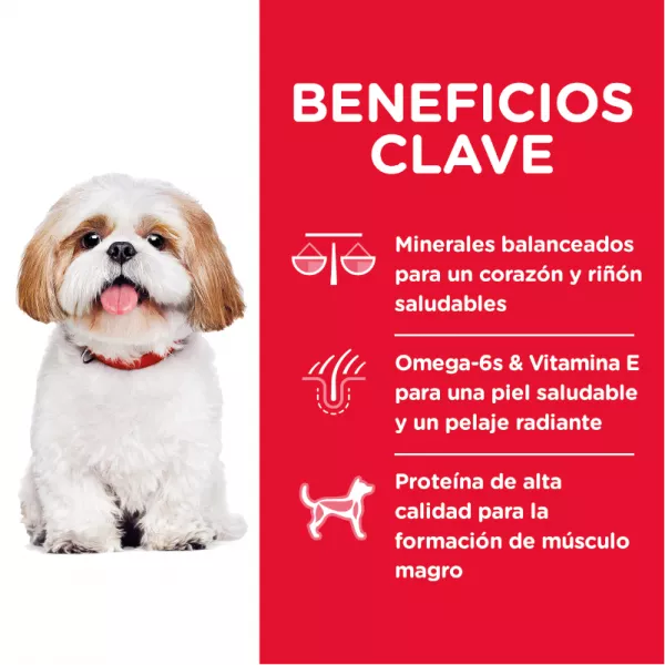 COMIDA PARA PERRO HILLS 7+ RAZAS PEQUEÑAS 15 LBS