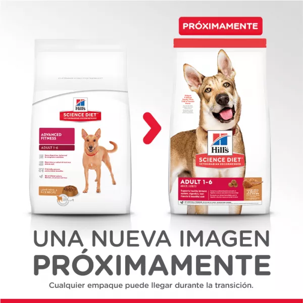 COMIDA PARA PERRO HILLS ADULTO RAZAS MEDIANAS CORDERO Y ARROZ  33LBS