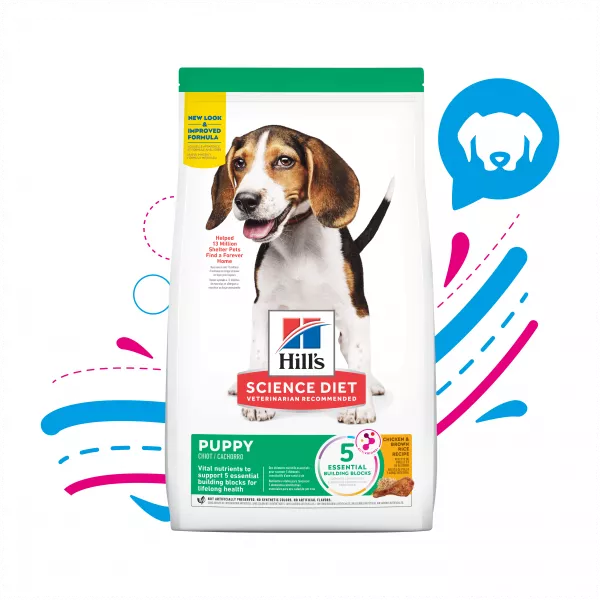 COMIDA PARA PERRO HILLS CACHORRO POLLO RAZA MEDIANA