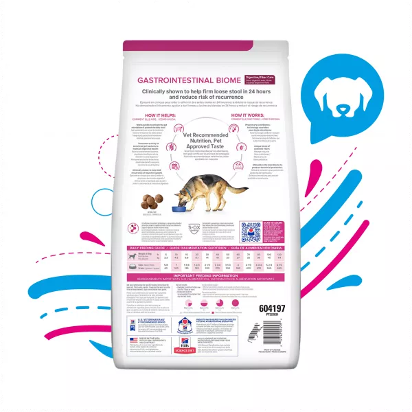 COMIDA PARA PERRO HILLS GASTRO BIOME 16LB